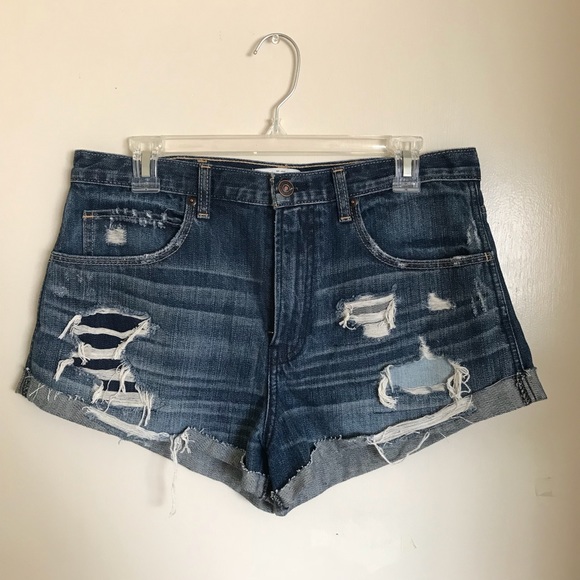 Abercrombie high rise festival shorts NWT - Picture 1 of 5